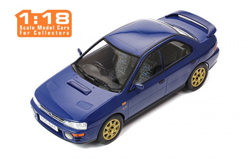 IXO 1/43 1995 Subaru Impreza Wrx Blue